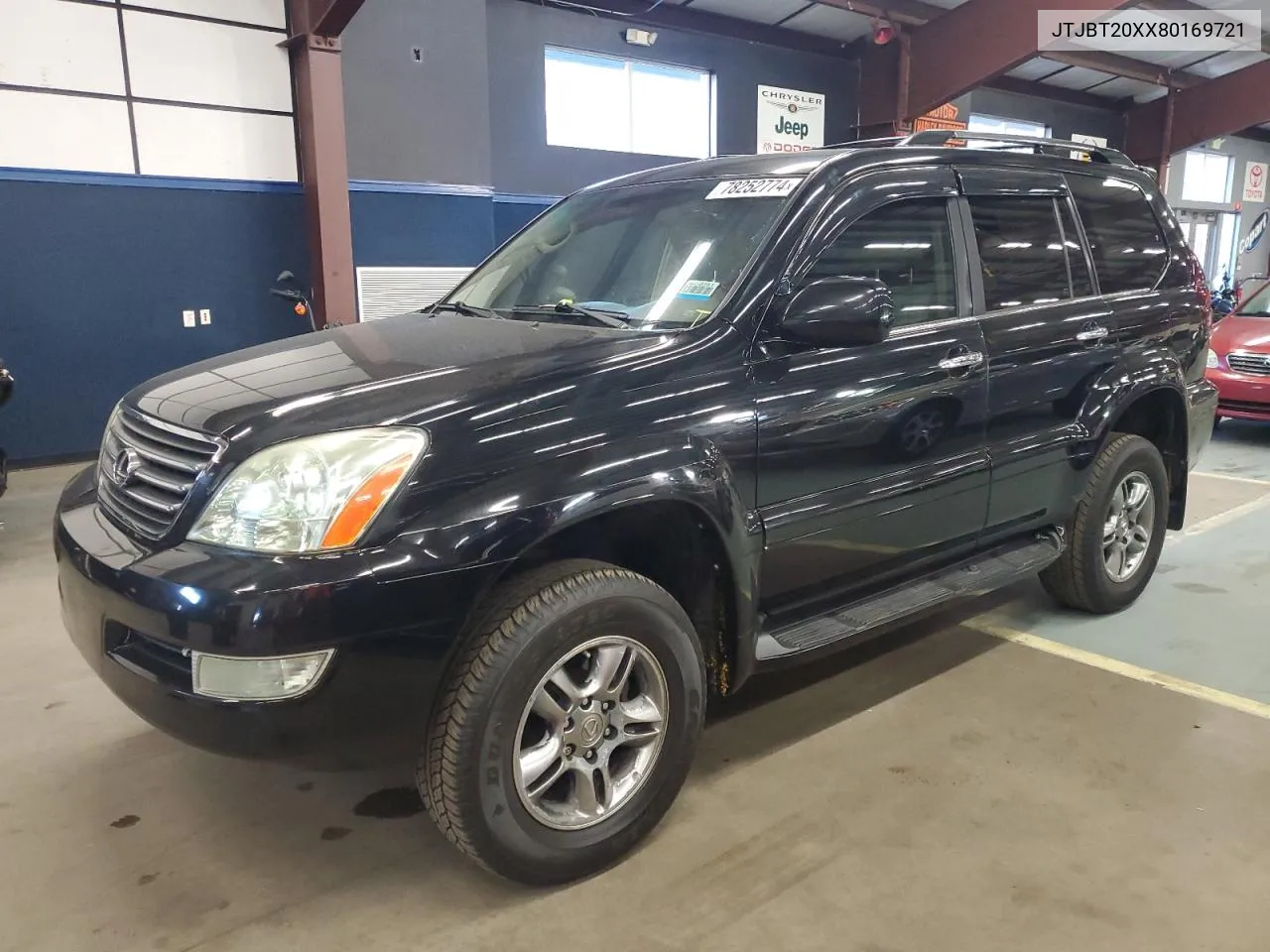 2008 Lexus Gx 470 VIN: JTJBT20XX80169721 Lot: 78252774