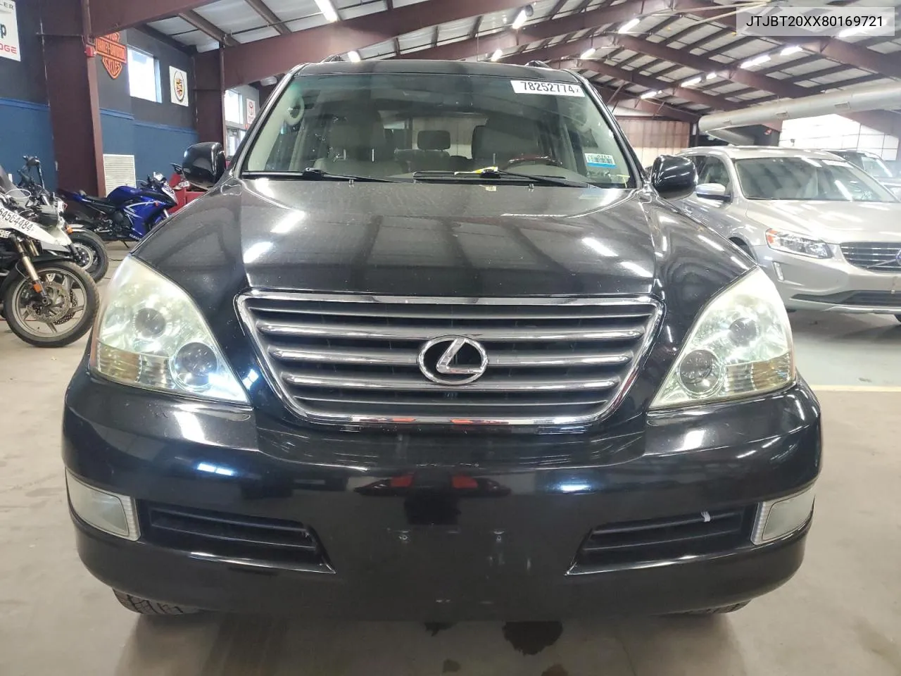 2008 Lexus Gx 470 VIN: JTJBT20XX80169721 Lot: 78252774