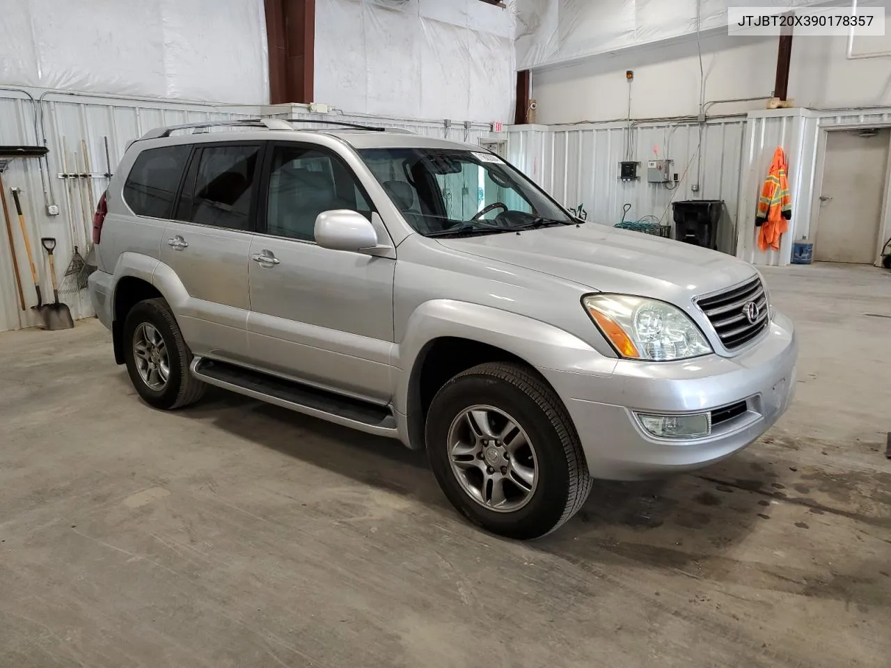 2009 Lexus Gx 470 VIN: JTJBT20X390178357 Lot: 71622004