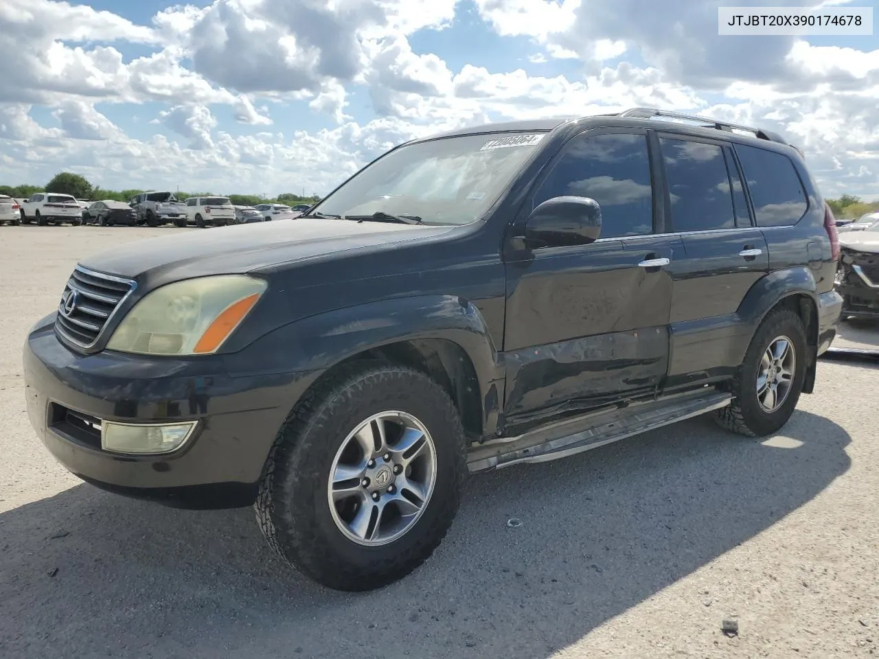 2009 Lexus Gx 470 VIN: JTJBT20X390174678 Lot: 72005064