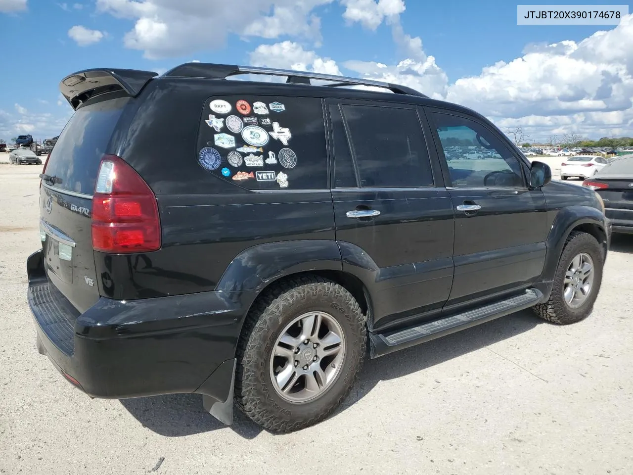 2009 Lexus Gx 470 VIN: JTJBT20X390174678 Lot: 72005064