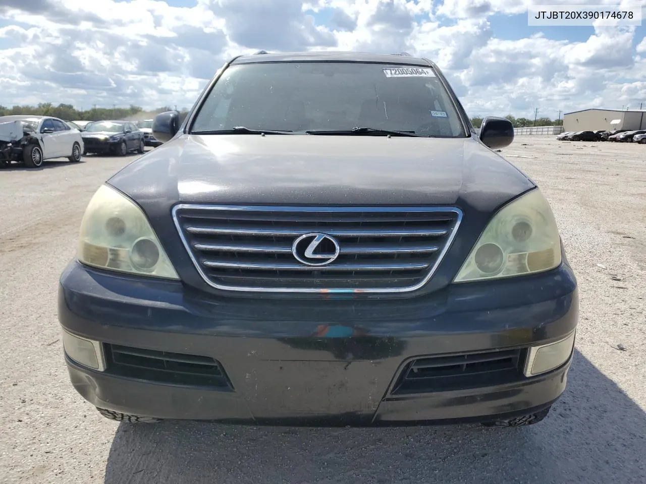 2009 Lexus Gx 470 VIN: JTJBT20X390174678 Lot: 72005064