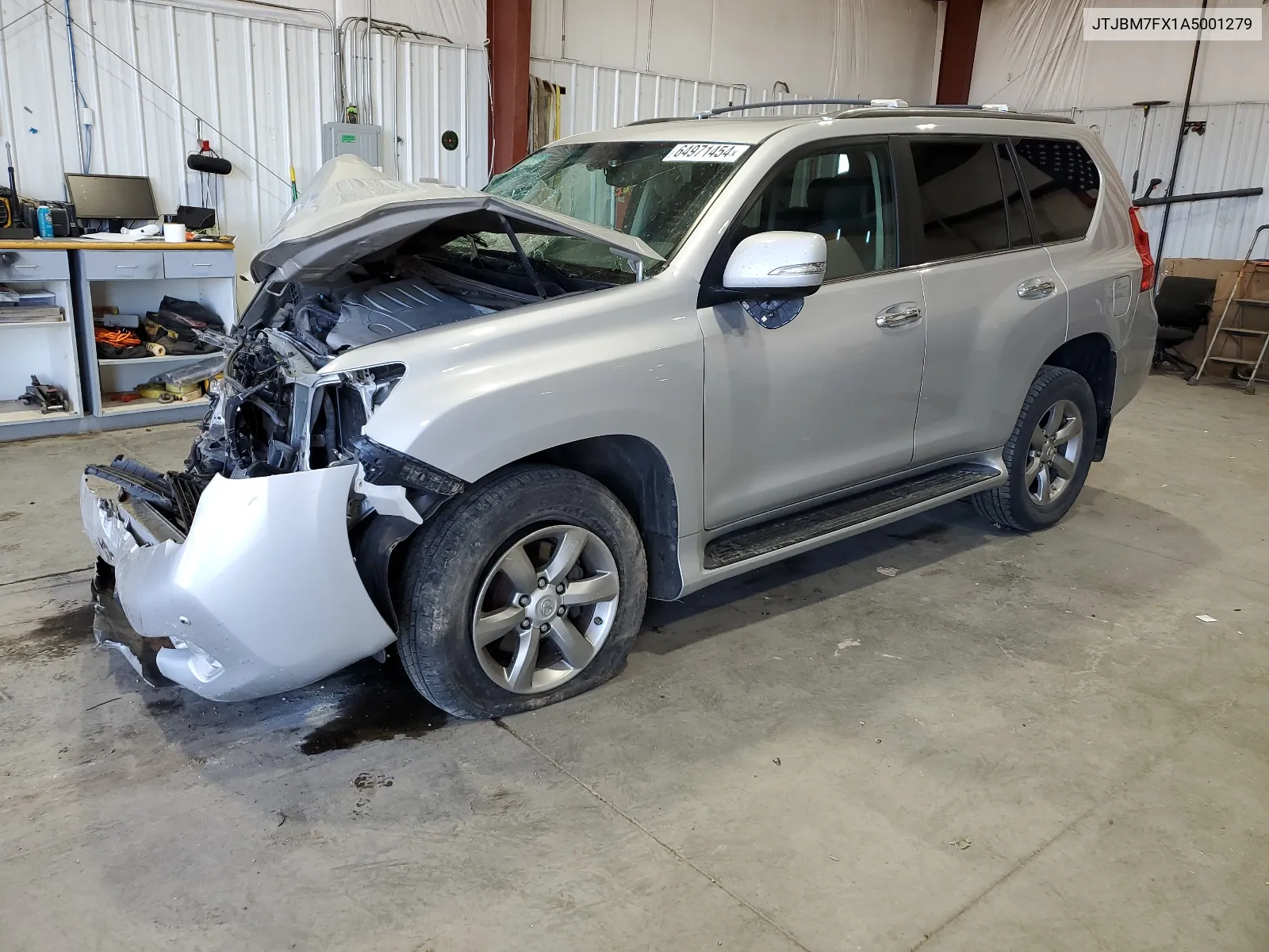 JTJBM7FX1A5001279 2010 Lexus Gx 460