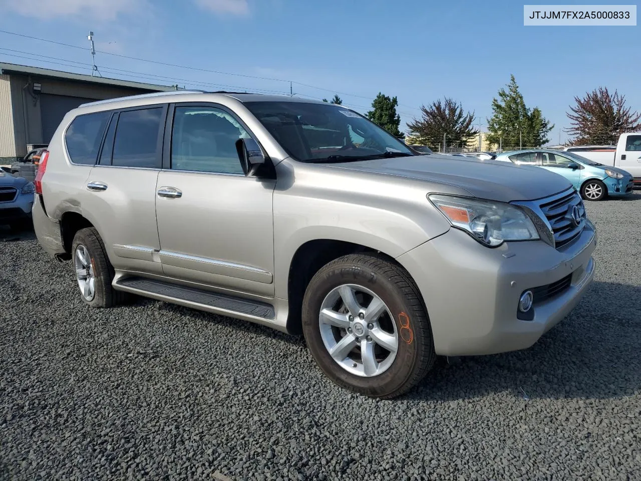 2010 Lexus Gx 460 Premium VIN: JTJJM7FX2A5000833 Lot: 70346134