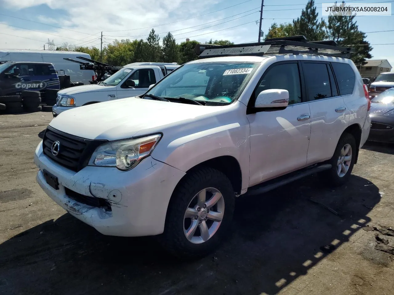 2010 Lexus Gx 460 VIN: JTJBM7FX5A5008204 Lot: 71082334