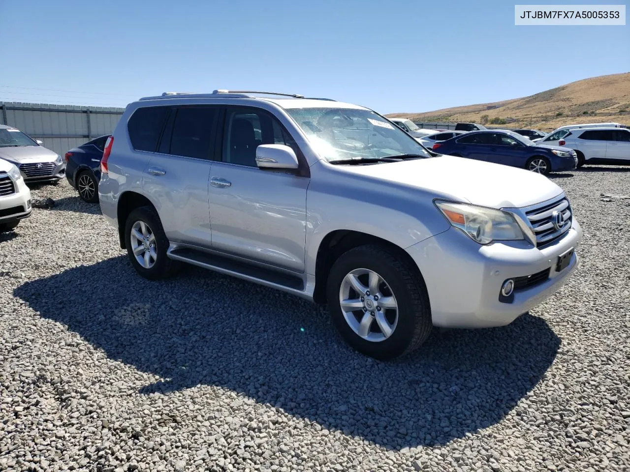 2010 Lexus Gx 460 VIN: JTJBM7FX7A5005353 Lot: 71441014