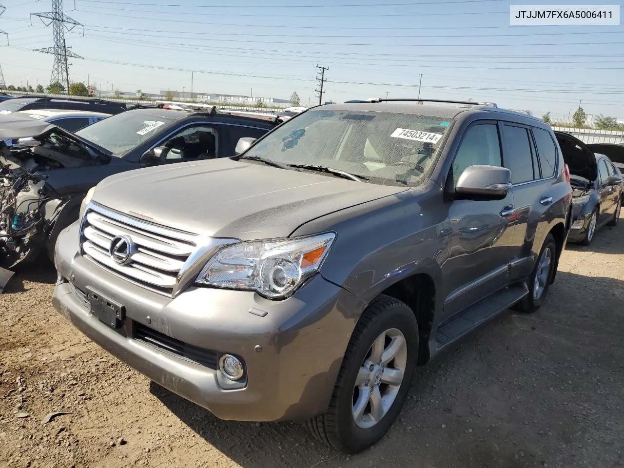 2010 Lexus Gx 460 Premium VIN: JTJJM7FX6A5006411 Lot: 74503214