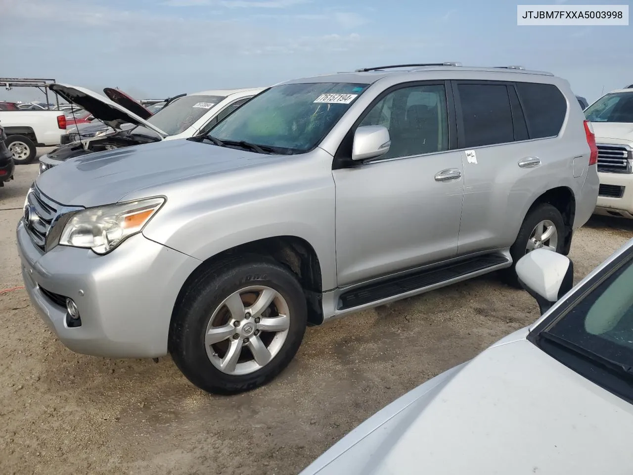 2010 Lexus Gx 460 VIN: JTJBM7FXXA5003998 Lot: 76157194