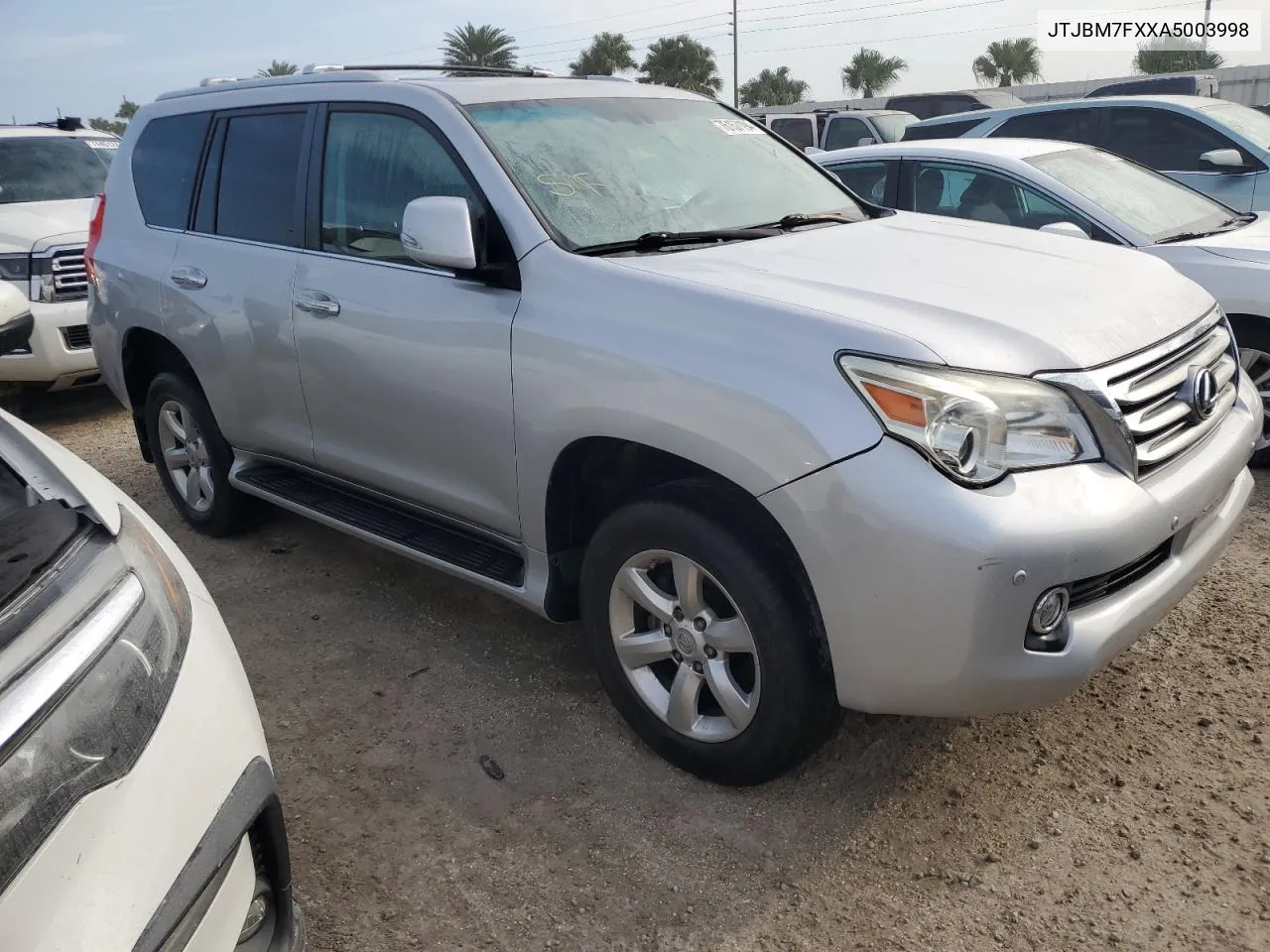 2010 Lexus Gx 460 VIN: JTJBM7FXXA5003998 Lot: 76157194