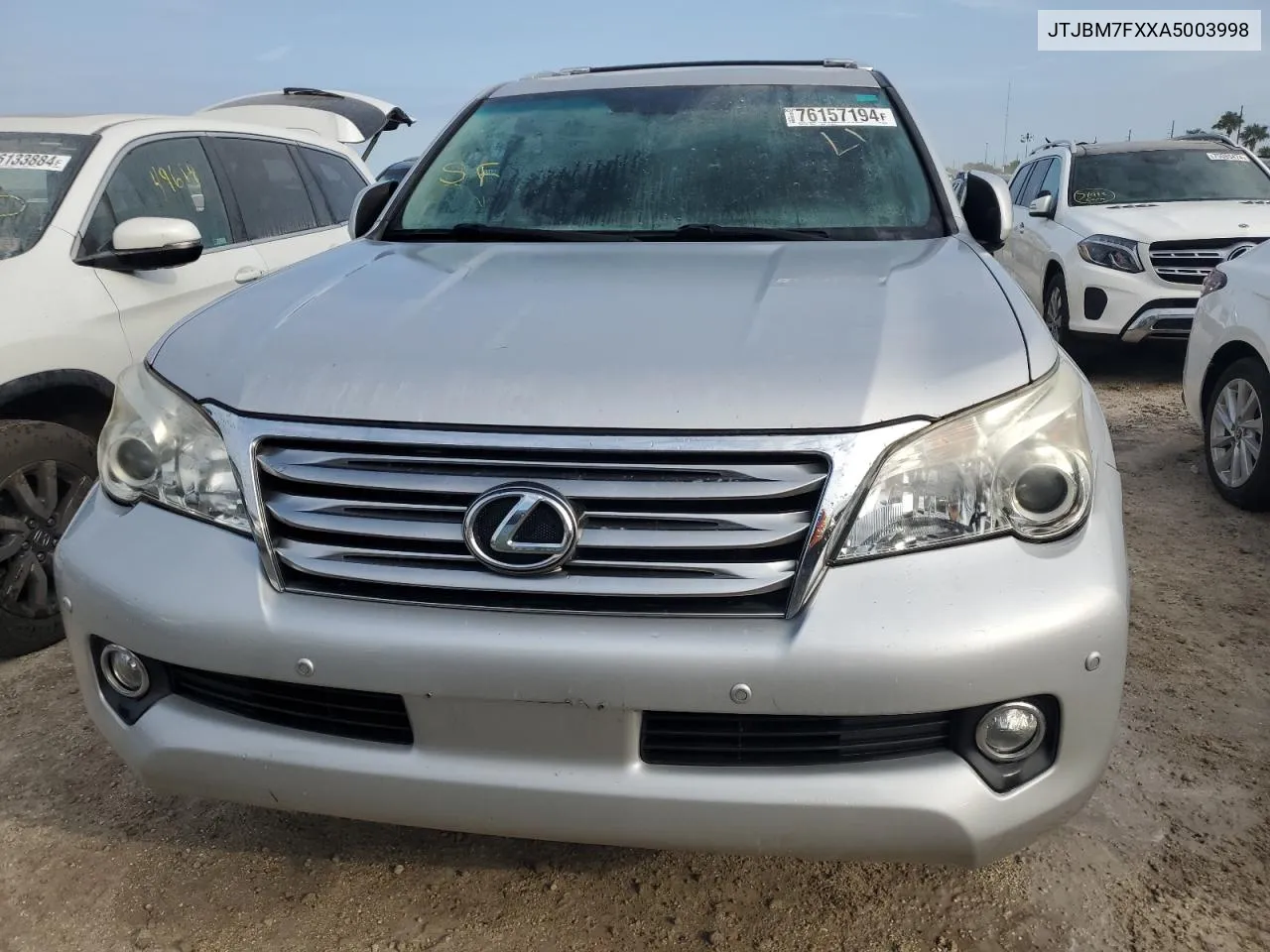 2010 Lexus Gx 460 VIN: JTJBM7FXXA5003998 Lot: 76157194