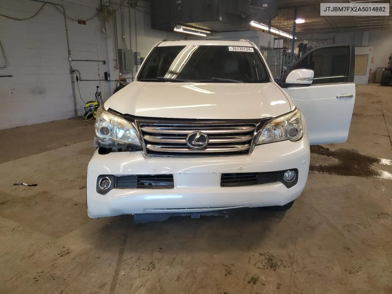 2010 Lexus Gx 460 VIN: JTJBM7FX2A5014882 Lot: 76735124