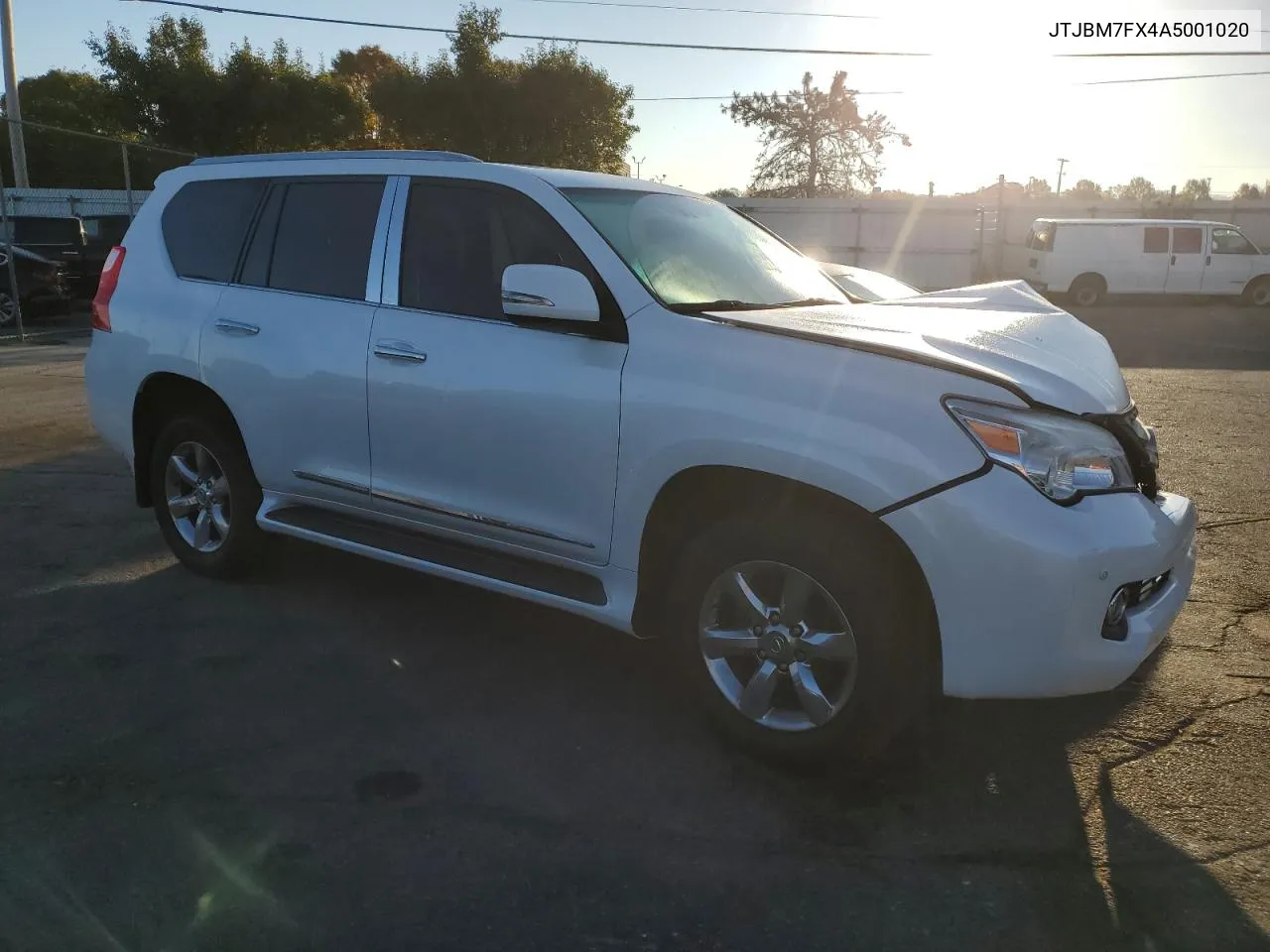 2010 Lexus Gx 460 VIN: JTJBM7FX4A5001020 Lot: 76756524