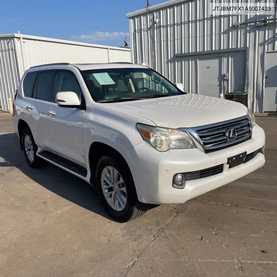 2010 Lexus Gx 460 VIN: JTJBM7FX1A5007423 Lot: 76964454