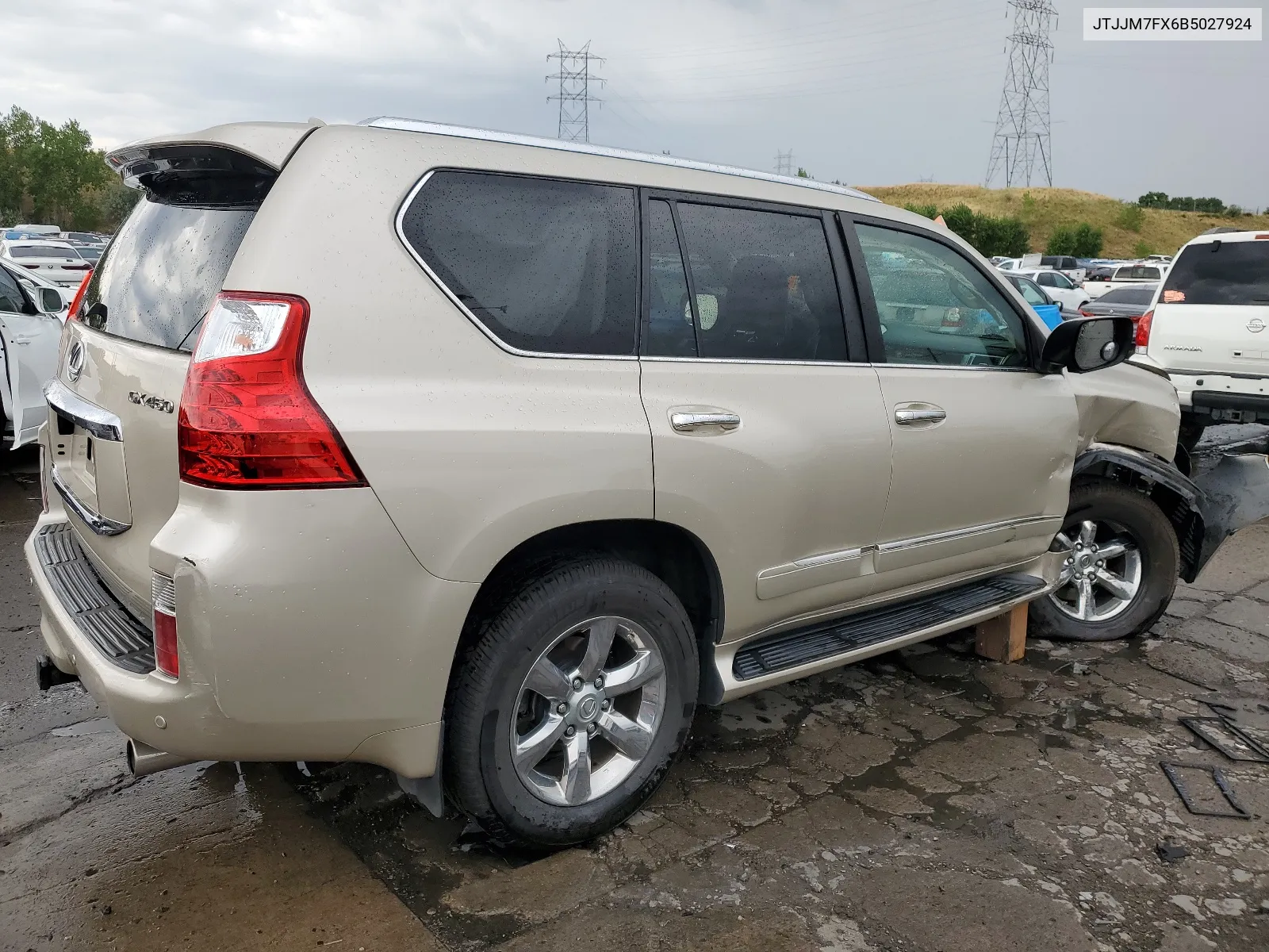 2011 Lexus Gx 460 Premium VIN: JTJJM7FX6B5027924 Lot: 66152864