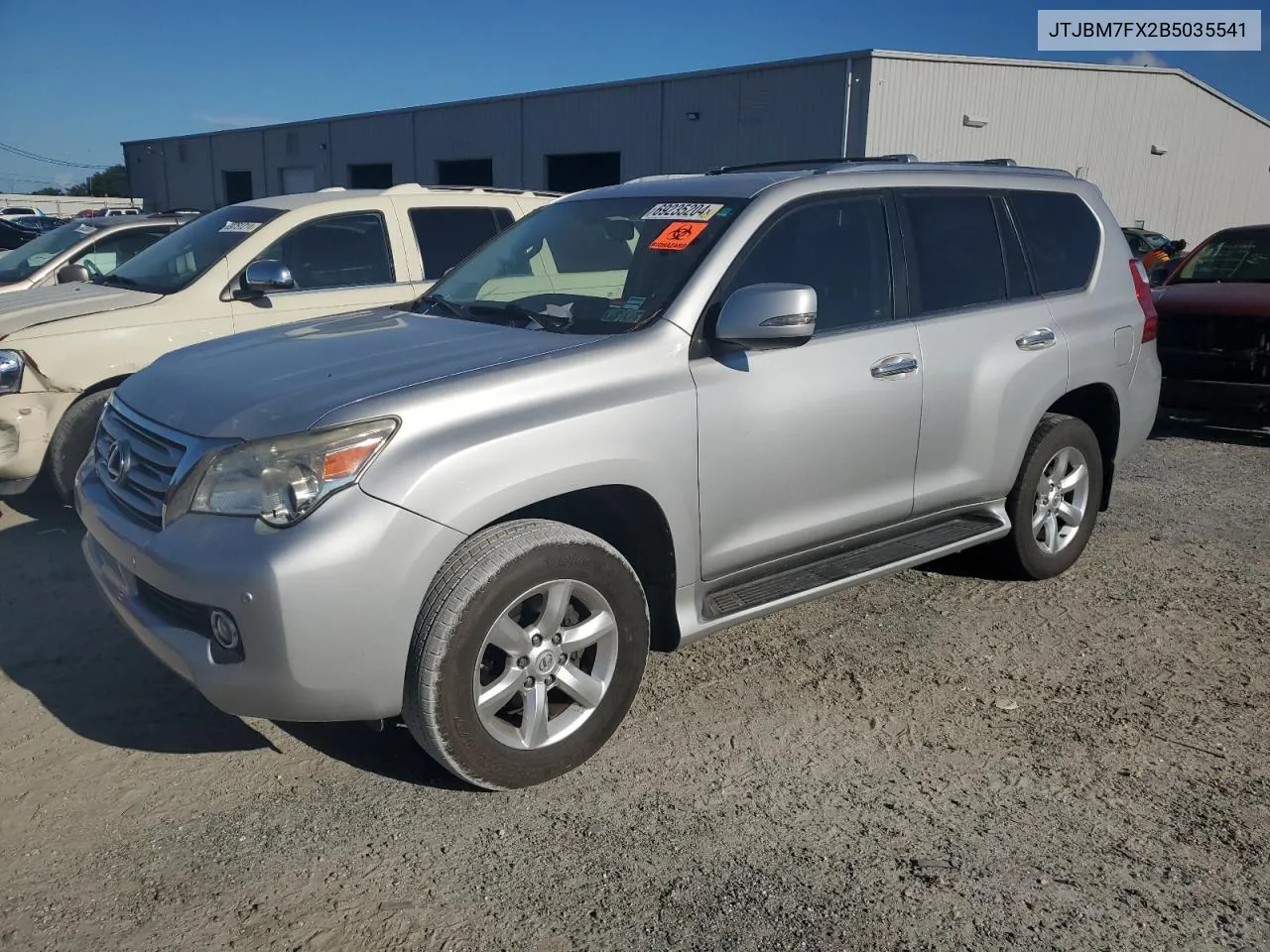 JTJBM7FX2B5035541 2011 Lexus Gx 460