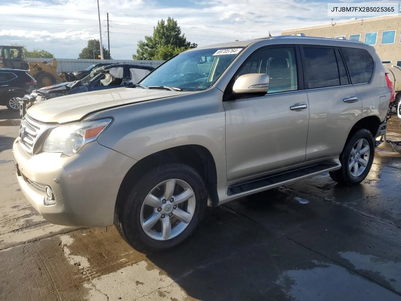 2011 Lexus Gx 460 VIN: JTJBM7FX2B5025365 Lot: 69705764