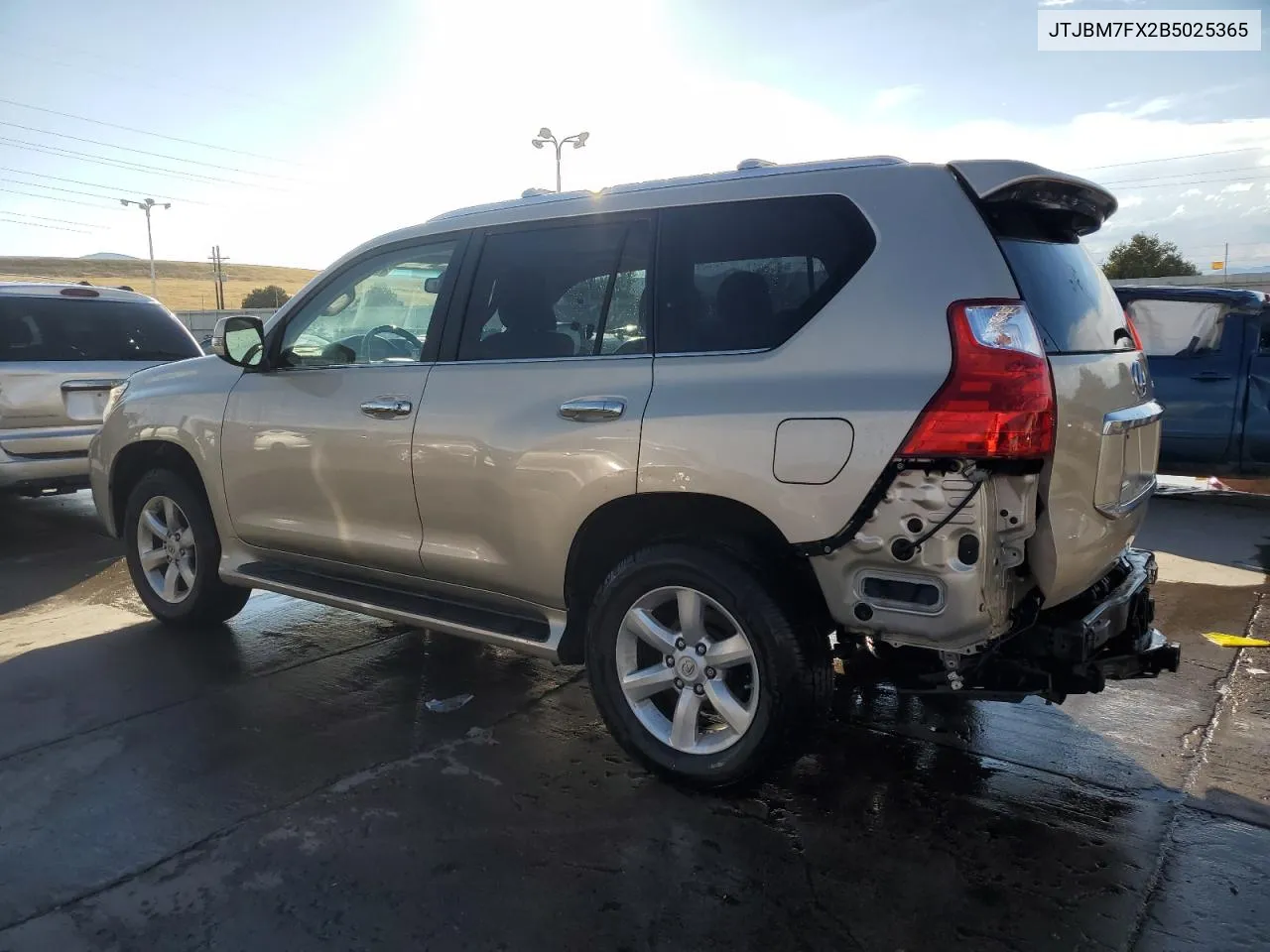 2011 Lexus Gx 460 VIN: JTJBM7FX2B5025365 Lot: 69705764