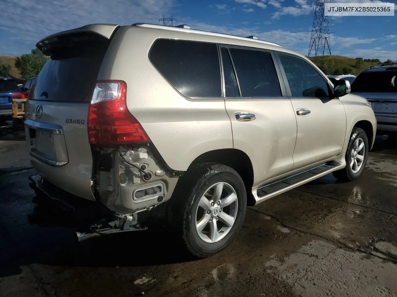 2011 Lexus Gx 460 VIN: JTJBM7FX2B5025365 Lot: 69705764