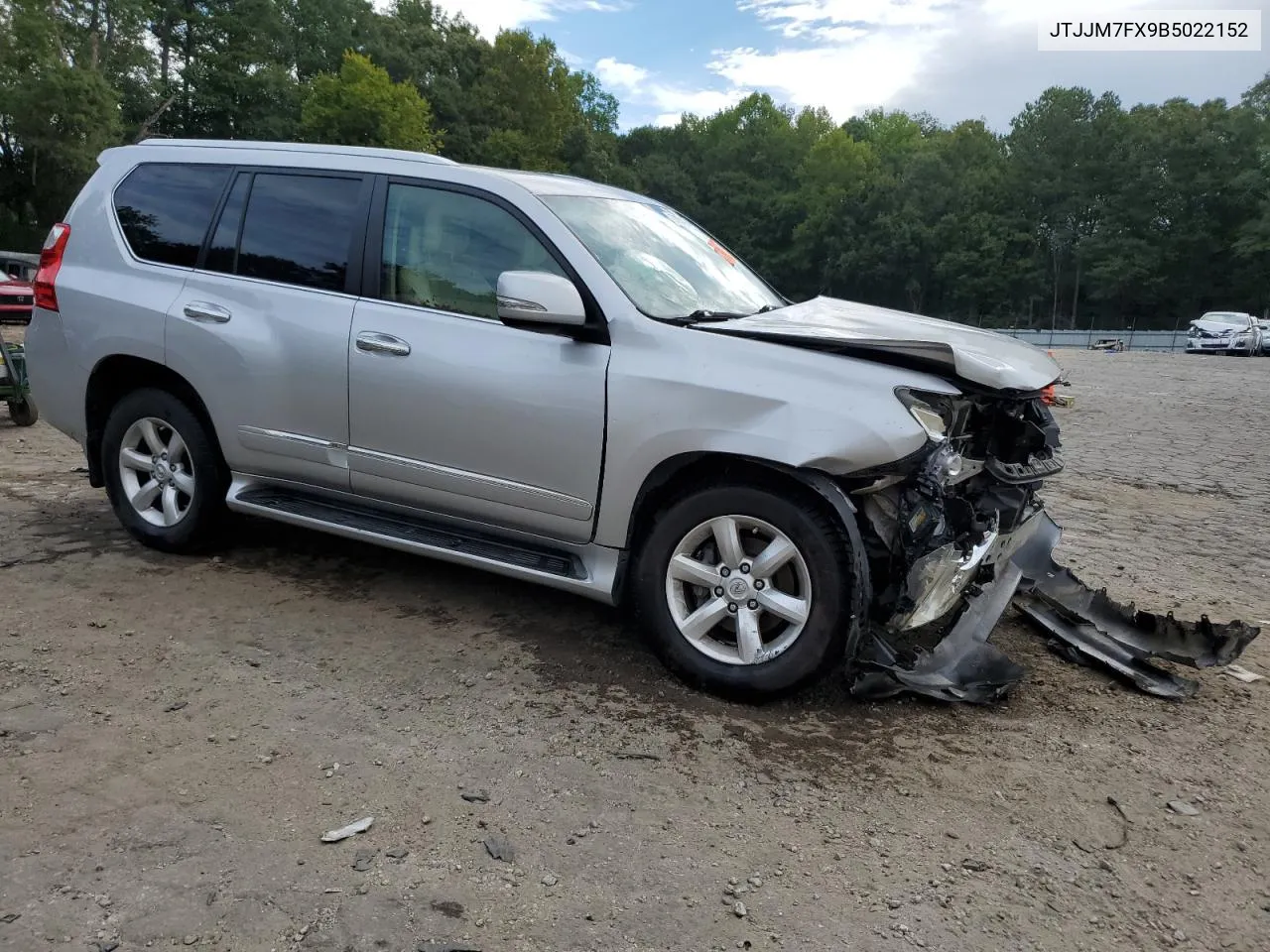 2011 Lexus Gx 460 Premium VIN: JTJJM7FX9B5022152 Lot: 70904314