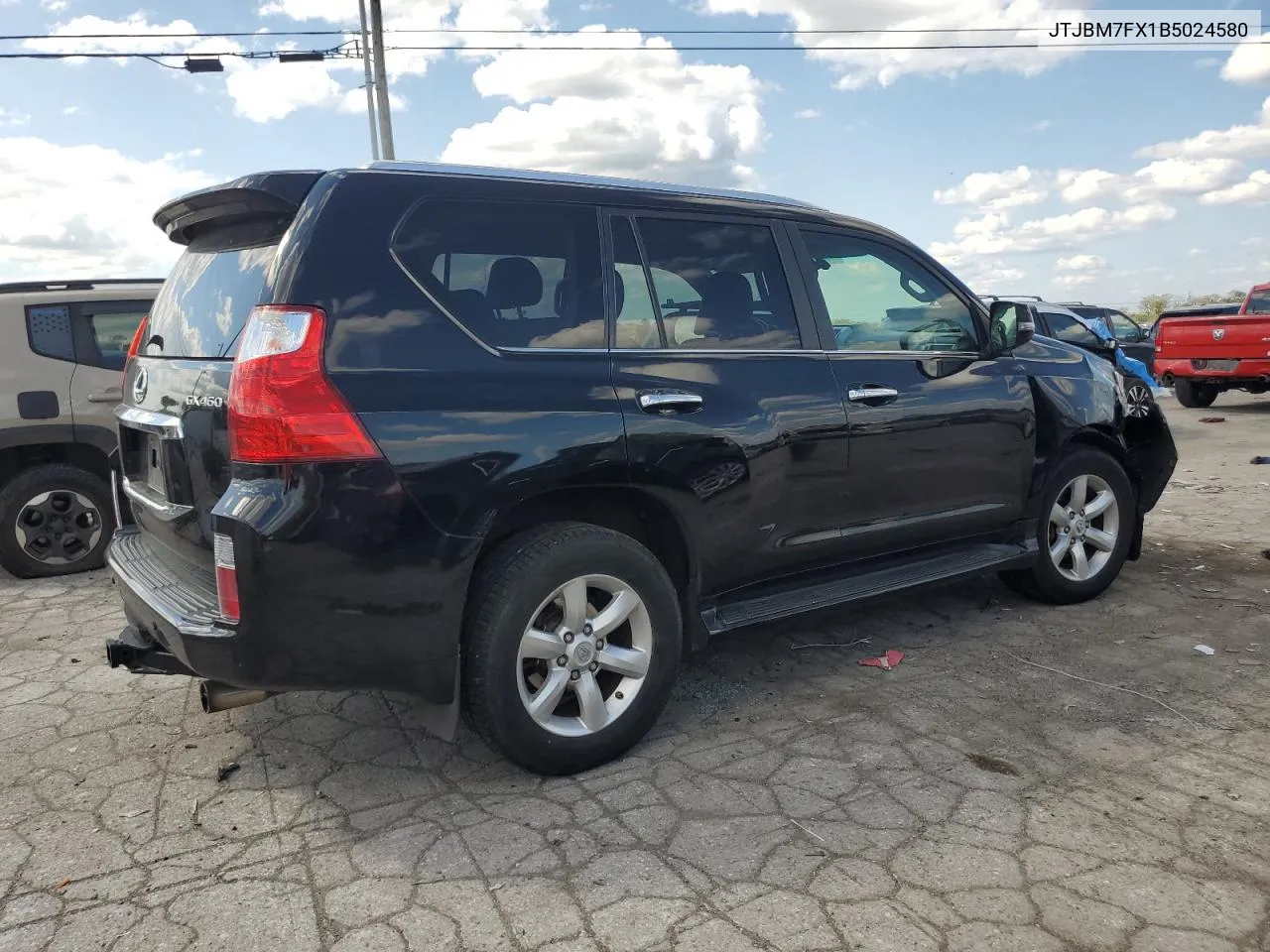 2011 Lexus Gx 460 VIN: JTJBM7FX1B5024580 Lot: 71732434