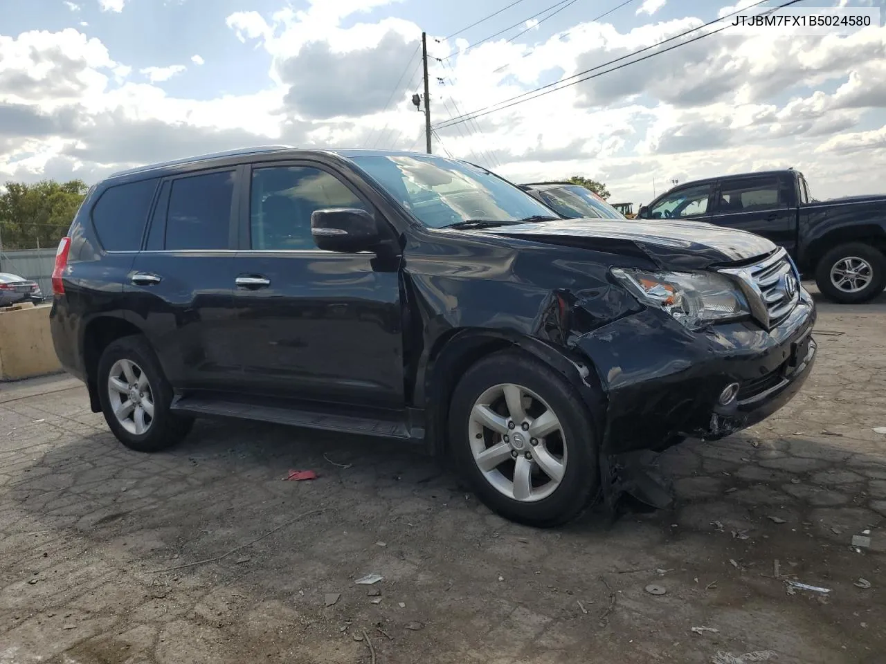 2011 Lexus Gx 460 VIN: JTJBM7FX1B5024580 Lot: 71732434