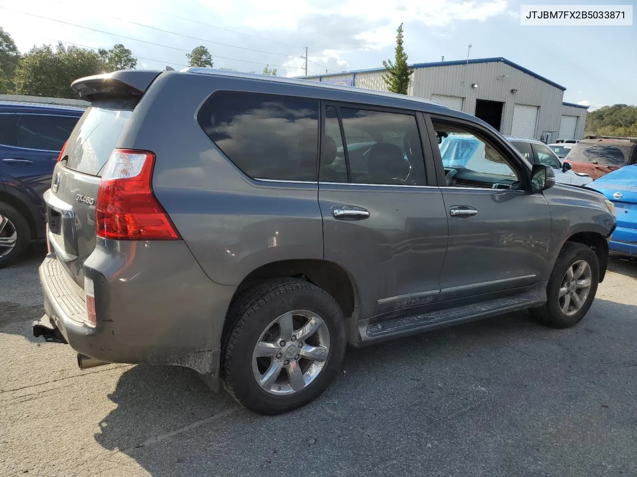 2011 Lexus Gx 460 VIN: JTJBM7FX2B5033871 Lot: 72526584