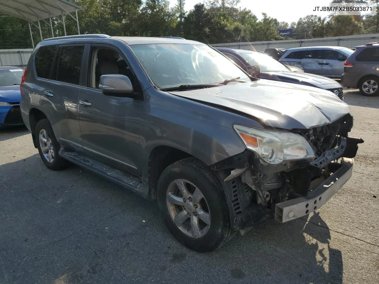 2011 Lexus Gx 460 VIN: JTJBM7FX2B5033871 Lot: 72526584