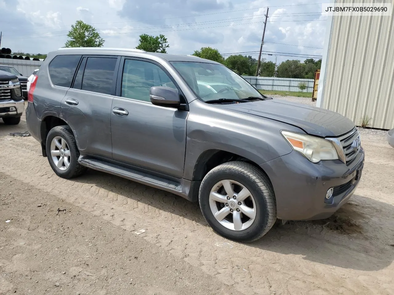 2011 Lexus Gx 460 VIN: JTJBM7FX0B5029690 Lot: 72575124