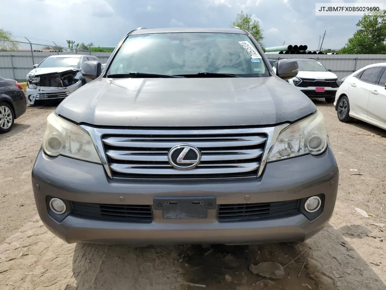 2011 Lexus Gx 460 VIN: JTJBM7FX0B5029690 Lot: 72575124