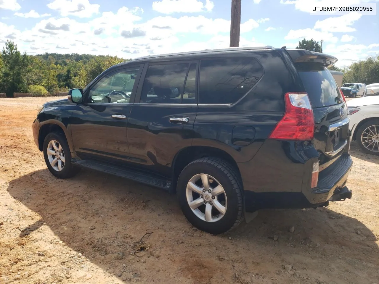 2011 Lexus Gx 460 VIN: JTJBM7FX9B5020955 Lot: 74005434