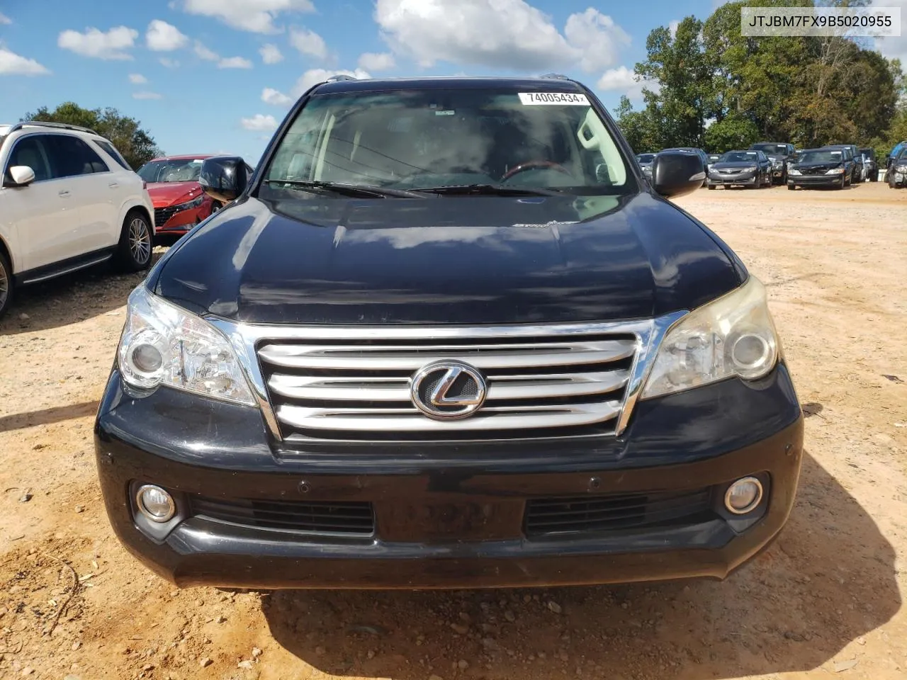 JTJBM7FX9B5020955 2011 Lexus Gx 460