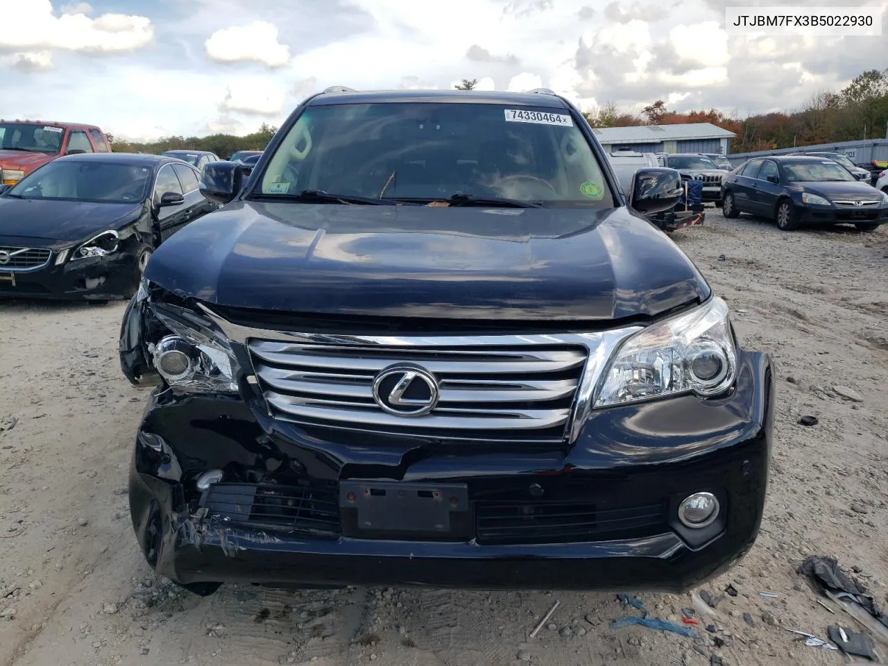 JTJBM7FX3B5022930 2011 Lexus Gx 460