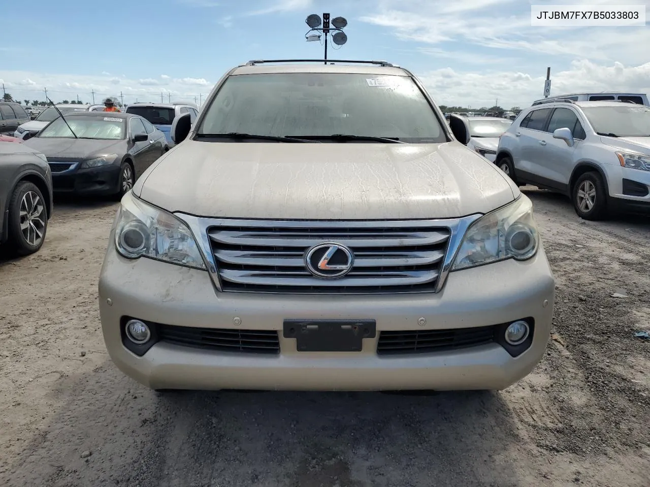 2011 Lexus Gx 460 VIN: JTJBM7FX7B5033803 Lot: 75264714