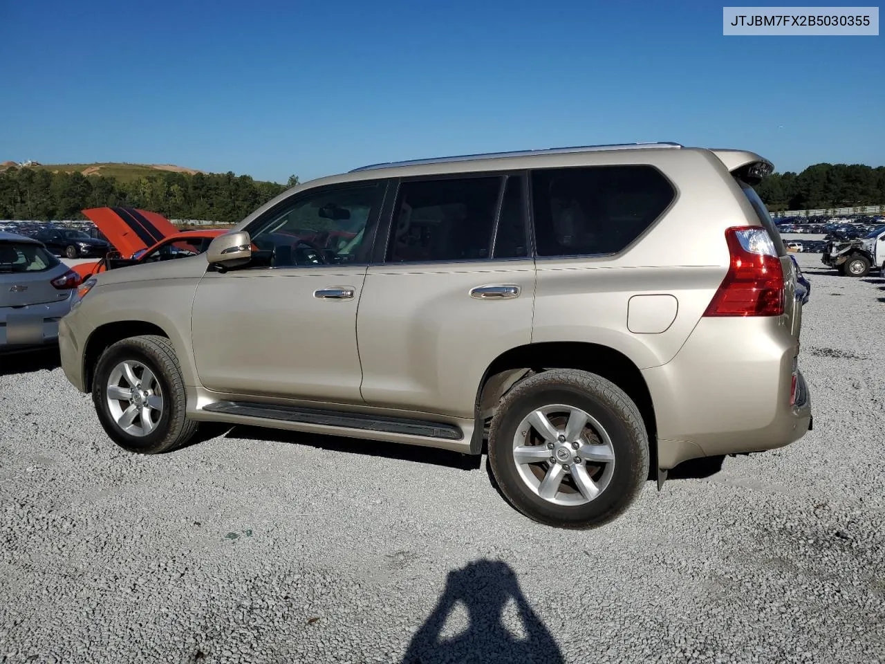 JTJBM7FX2B5030355 2011 Lexus Gx 460