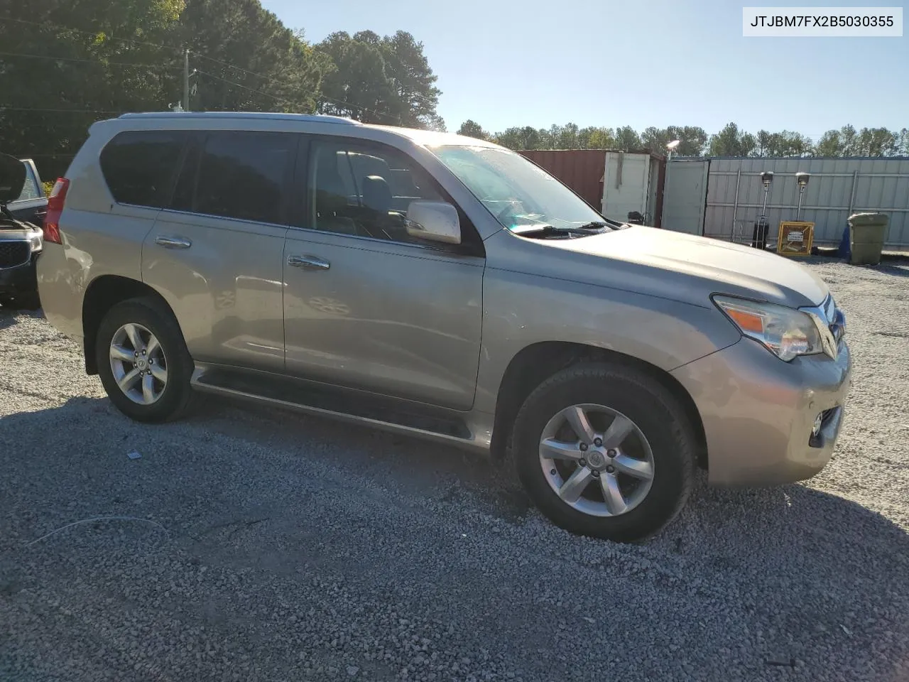 JTJBM7FX2B5030355 2011 Lexus Gx 460