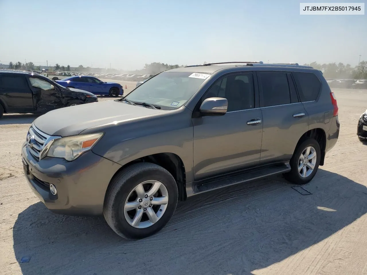 2011 Lexus Gx 460 VIN: JTJBM7FX2B5017945 Lot: 75652174