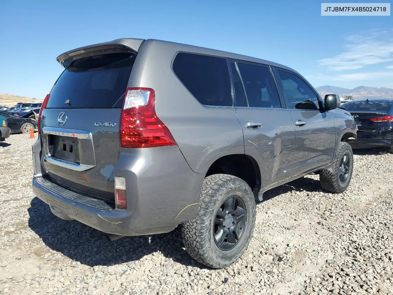 2011 Lexus Gx 460 VIN: JTJBM7FX4B5024718 Lot: 76053714