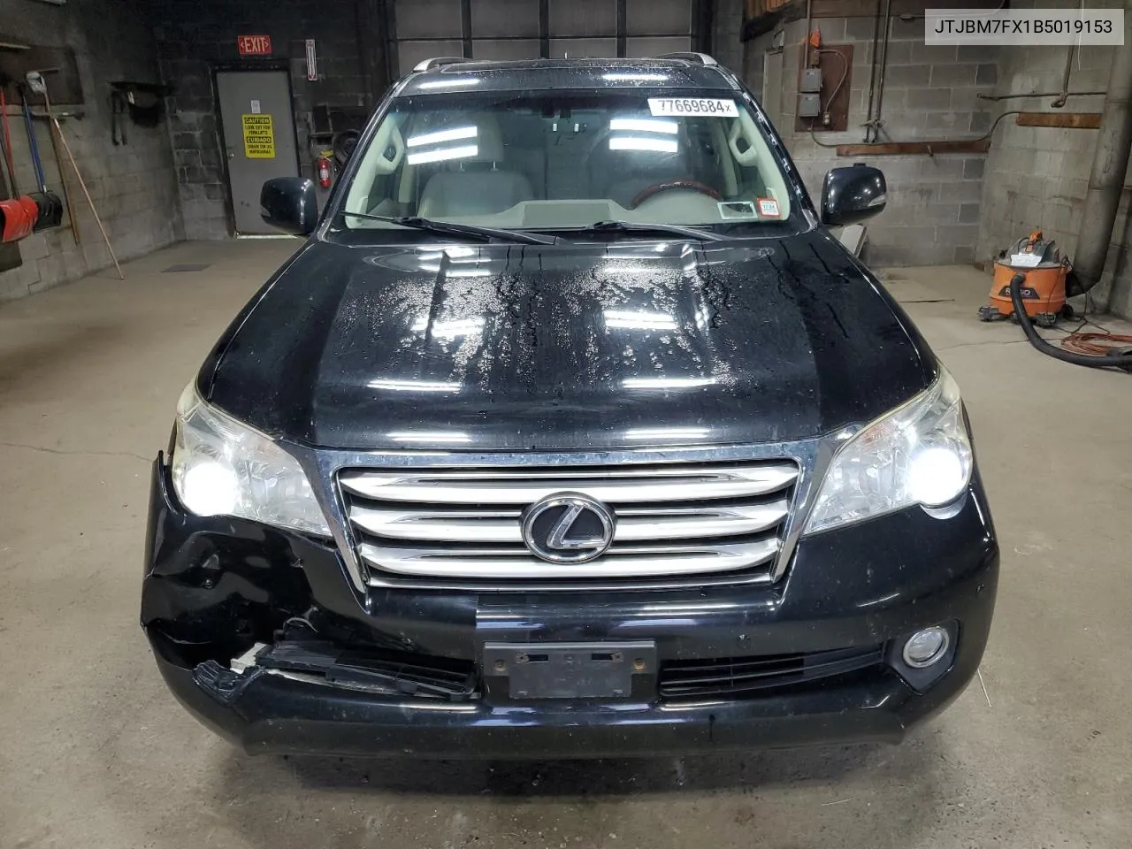 2011 Lexus Gx 460 VIN: JTJBM7FX1B5019153 Lot: 77669684