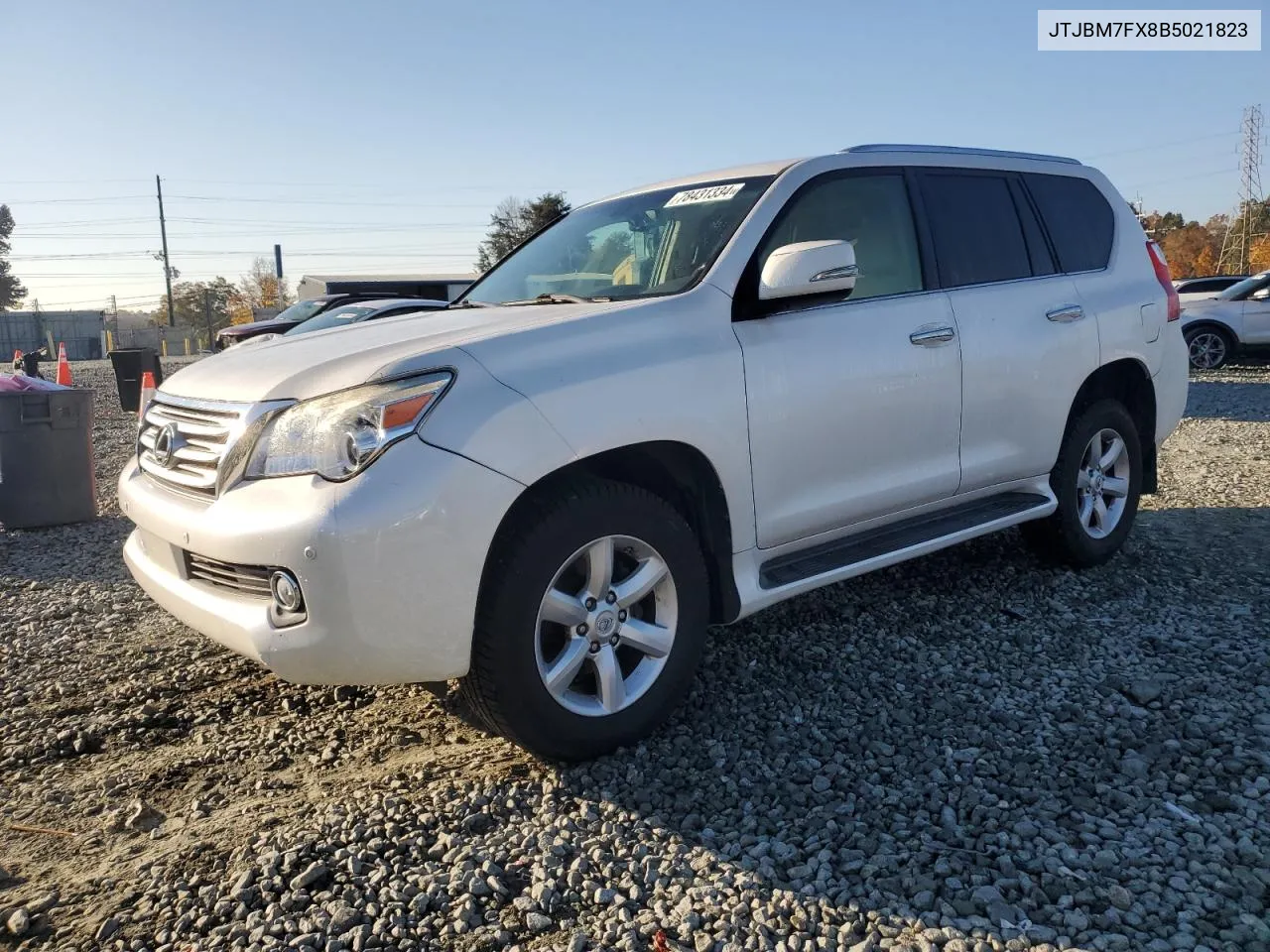 2011 Lexus Gx 460 VIN: JTJBM7FX8B5021823 Lot: 78431334