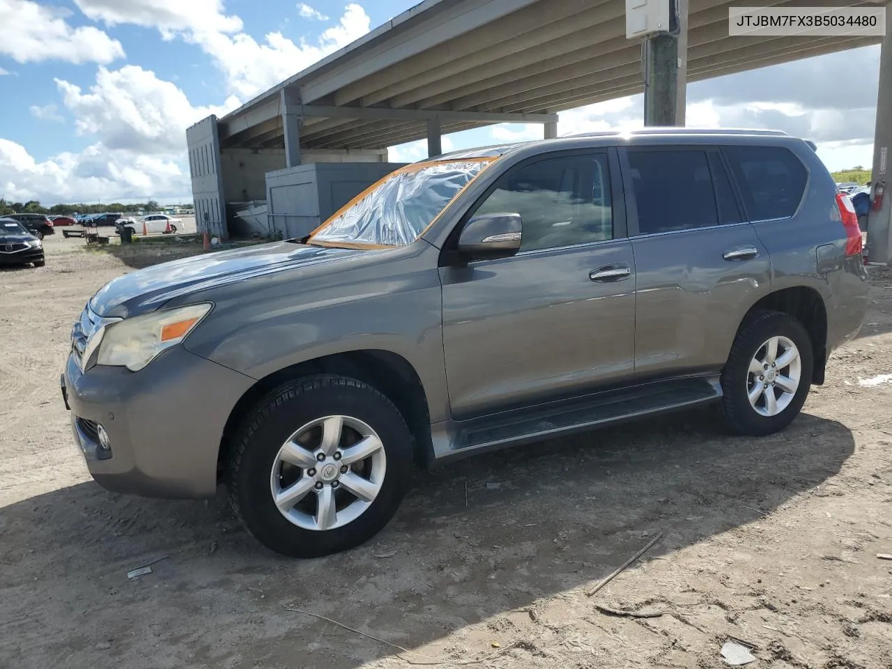 2011 Lexus Gx 460 VIN: JTJBM7FX3B5034480 Lot: 79623064