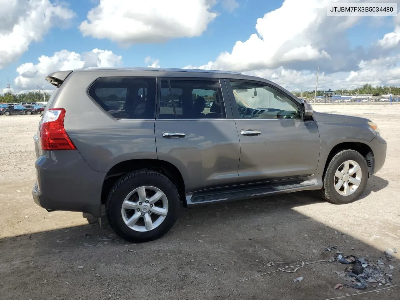 2011 Lexus Gx 460 VIN: JTJBM7FX3B5034480 Lot: 79623064