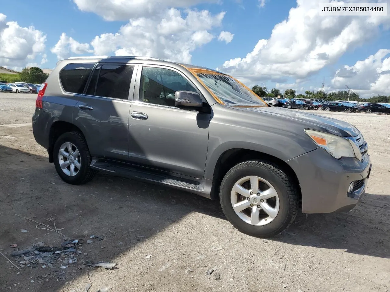 2011 Lexus Gx 460 VIN: JTJBM7FX3B5034480 Lot: 79623064