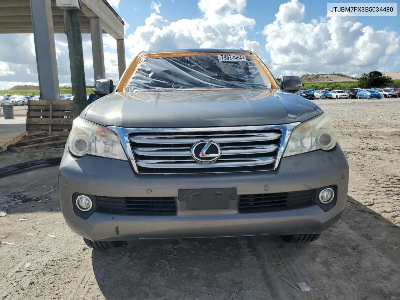 2011 Lexus Gx 460 VIN: JTJBM7FX3B5034480 Lot: 79623064