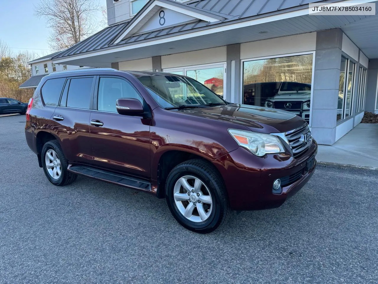 2011 Lexus Gx 460 VIN: JTJBM7FX7B5034160 Lot: 80371084