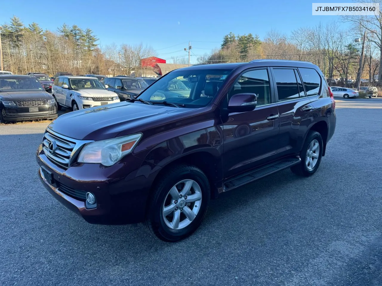 2011 Lexus Gx 460 VIN: JTJBM7FX7B5034160 Lot: 80371084