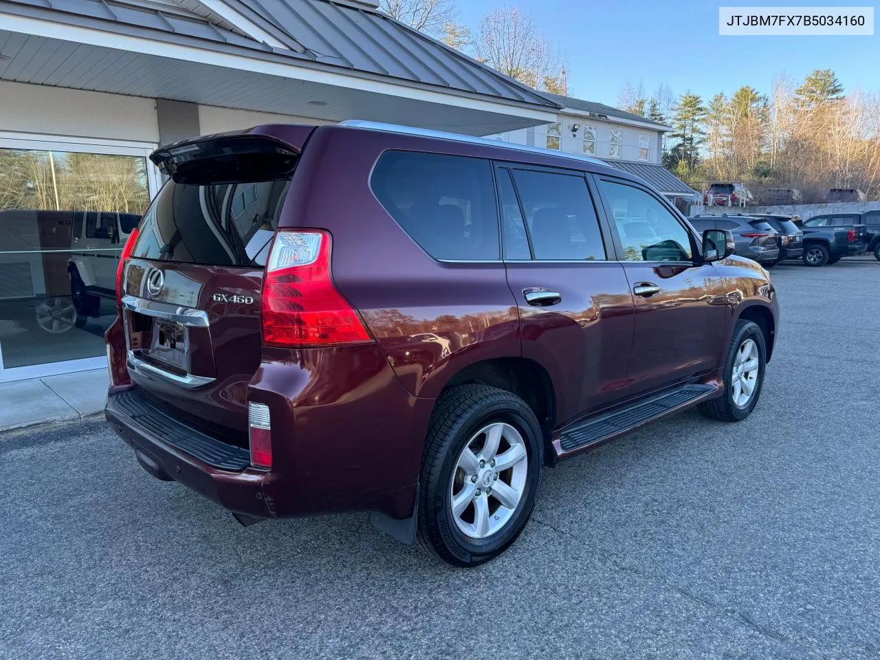 2011 Lexus Gx 460 VIN: JTJBM7FX7B5034160 Lot: 80371084