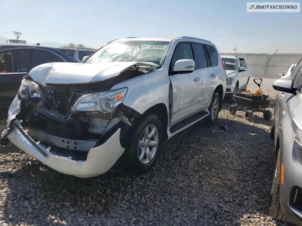 2012 Lexus Gx 460 VIN: JTJBM7FXXC5039063 Lot: 69763694