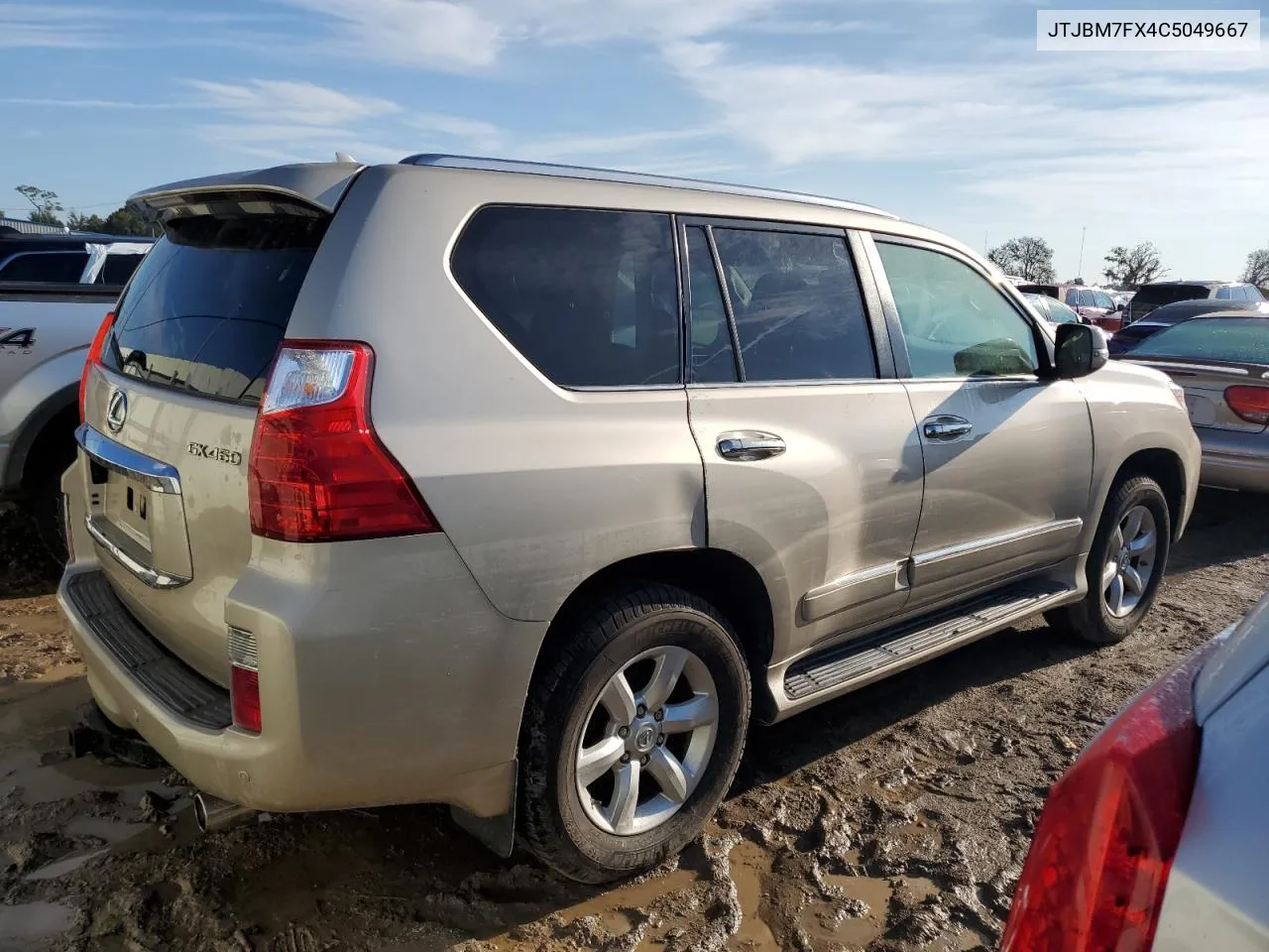 2012 Lexus Gx 460 VIN: JTJBM7FX4C5049667 Lot: 73863834