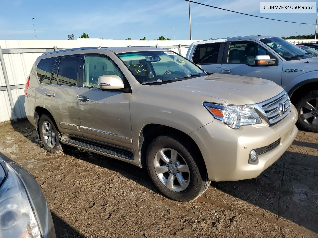 2012 Lexus Gx 460 VIN: JTJBM7FX4C5049667 Lot: 73863834