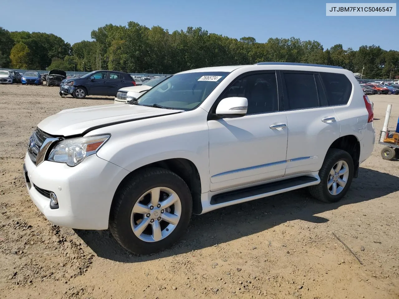 2012 Lexus Gx 460 VIN: JTJBM7FX1C5046547 Lot: 75065724